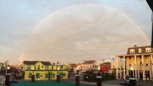 Cape May Full Rainbow Tuesday 4/22/2014